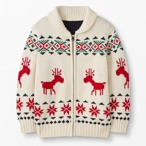 Hanna Andersson Dear Deer Sweater Jacket
